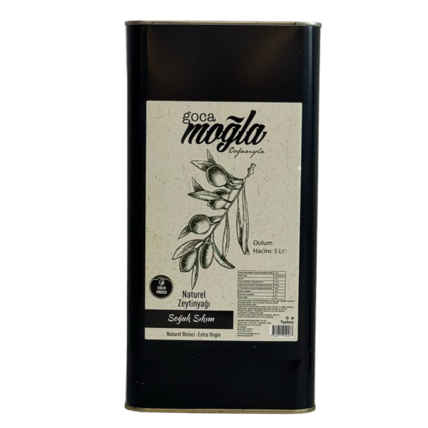 Soğuk Sıkım Zeytinyağı 5 Litre